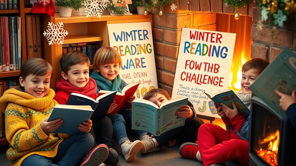 motivate children winter reading