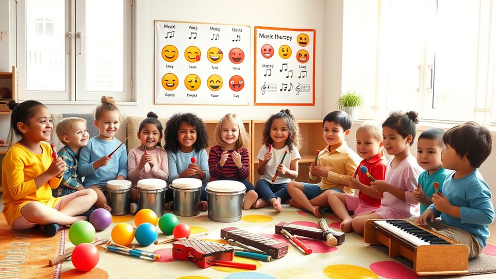 music fosters emotional expression