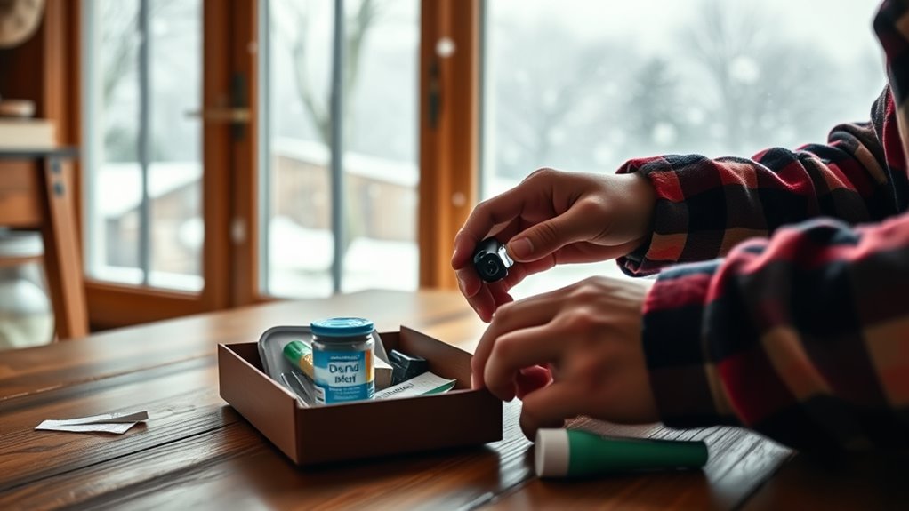 prepare dental emergency supplies