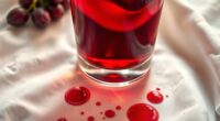 preventing mulled wine stains