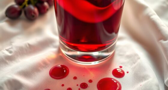 preventing mulled wine stains
