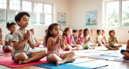 promote kids yoga practice