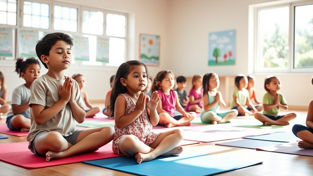 promote kids yoga practice