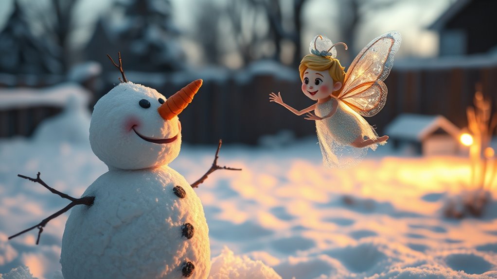 snowman missing tooth significance