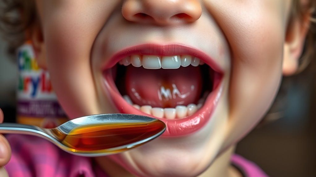 sugar in children s cough syrup