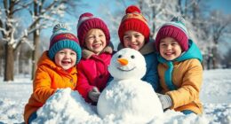 supporting children s winter friendships