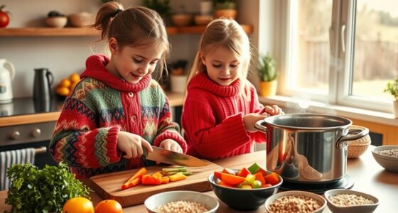teach children winter meal planning