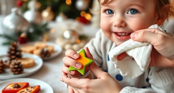 teething toddler holiday dental