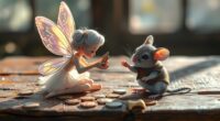 tooth fairy and mouse exchange