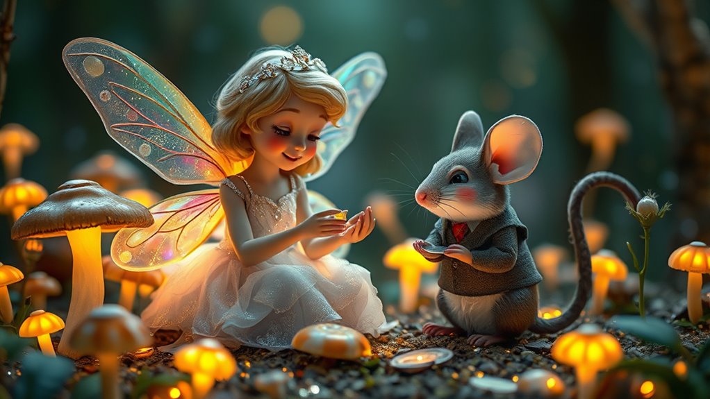 tooth fairy and mouse friendship