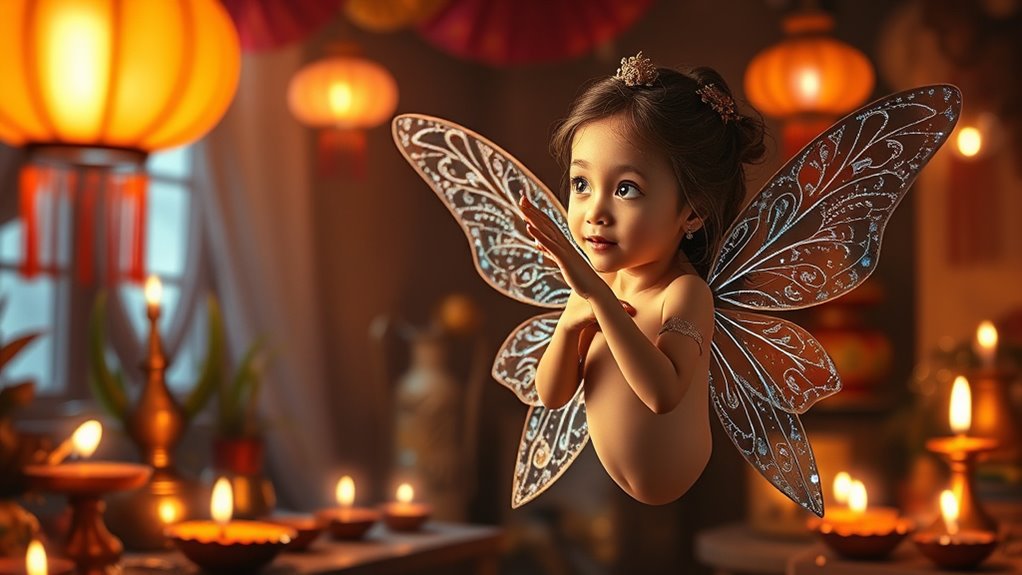 tooth fairy celebrates diwali