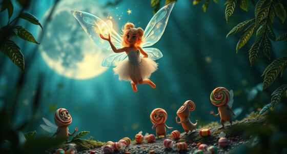 tooth fairy defeats candy goblins