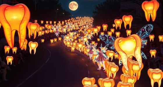 tooth fairy lantern parade