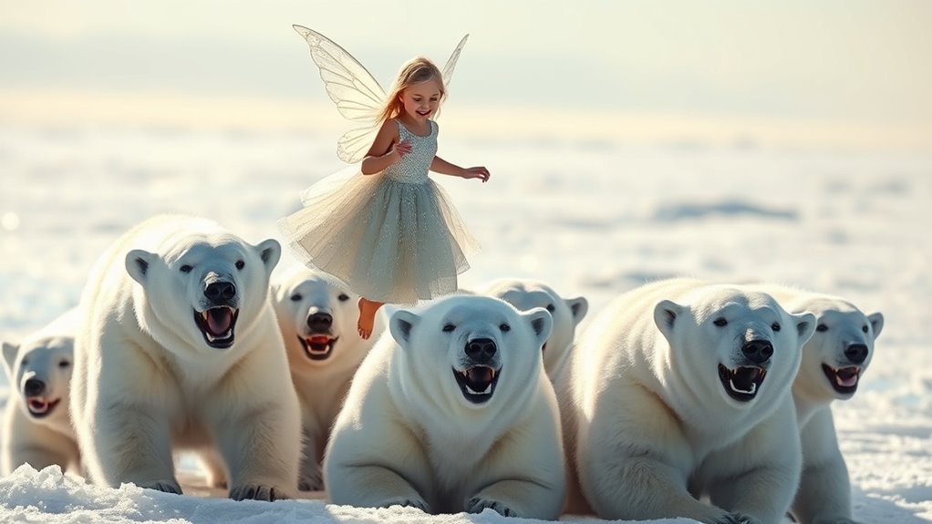 tooth fairy saves polar bears