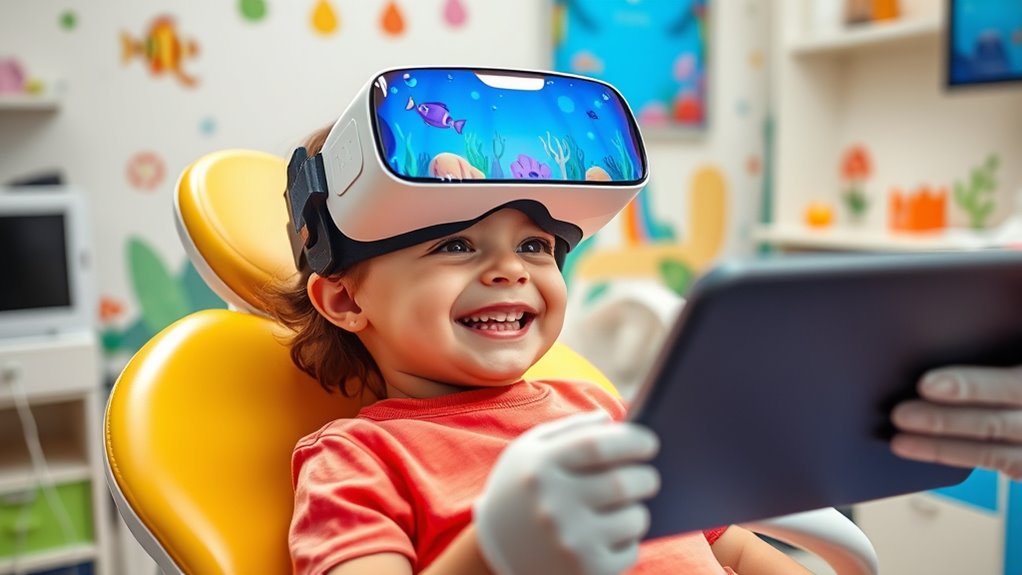 vr enhances children s dental visits
