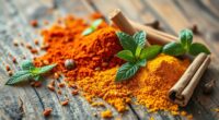 warm spices combat bad breath