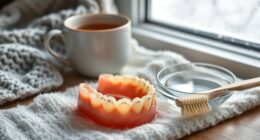 winter denture hygiene tips