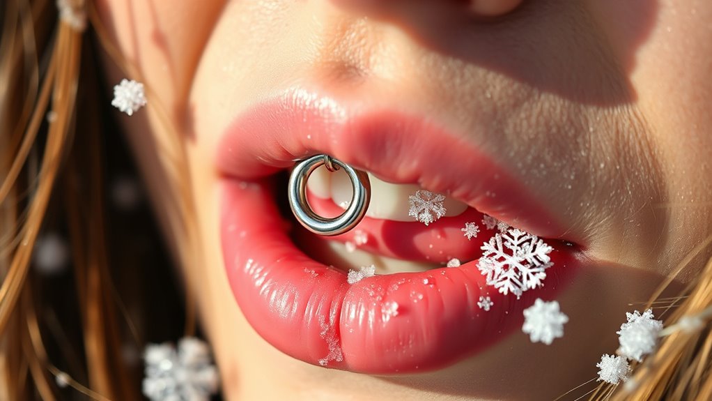 winter piercing care tips