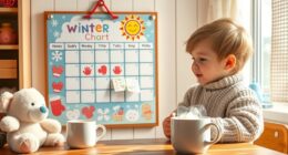 winter routine chart creation