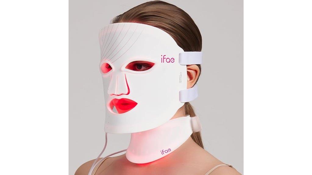 colorful led face mask