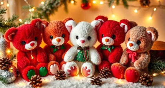 festive jellycat christmas collection