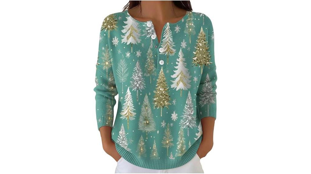 festive women s christmas shirts