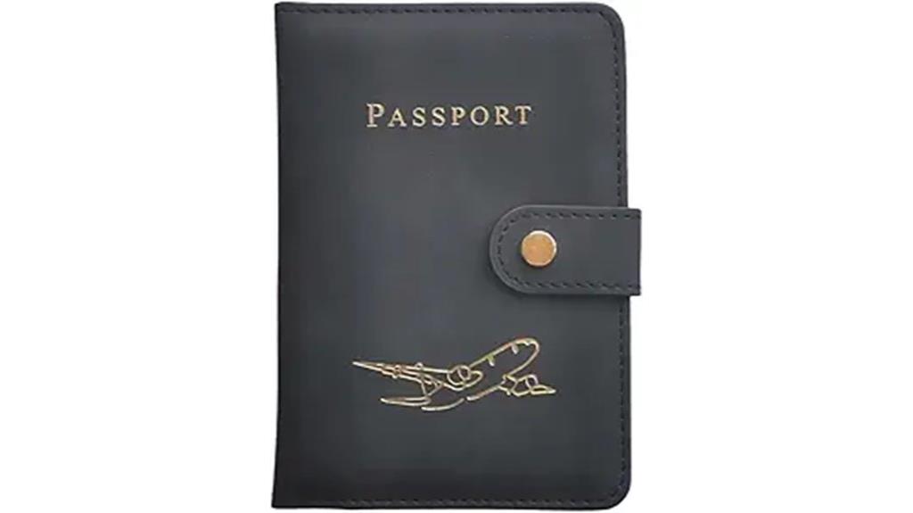 multiple card slot passport holder