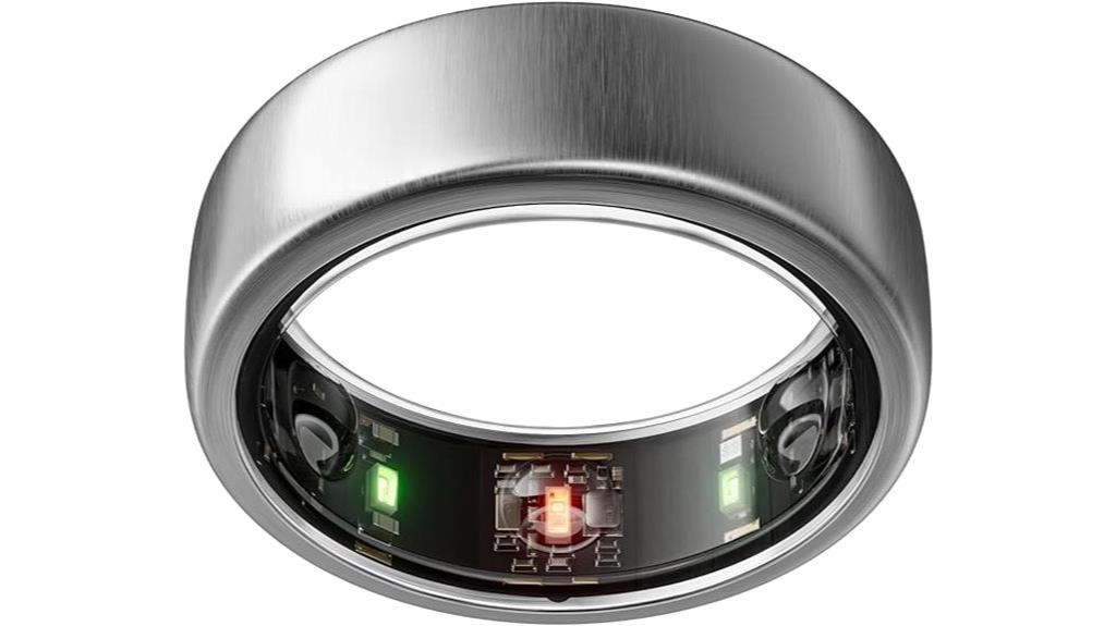 oura ring titanium horizon