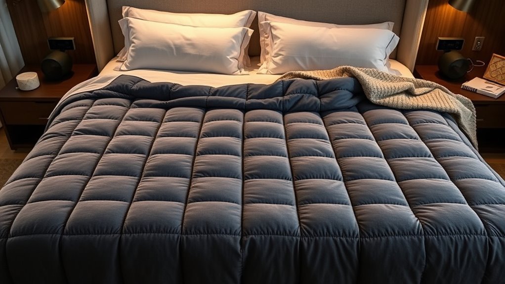 top electric dual control blankets