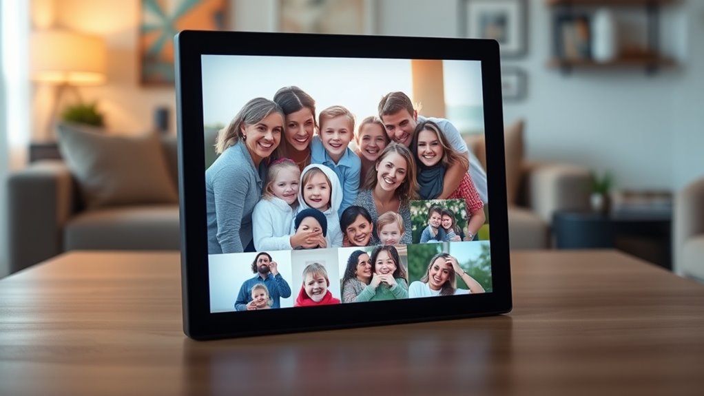 top email enabled digital frames