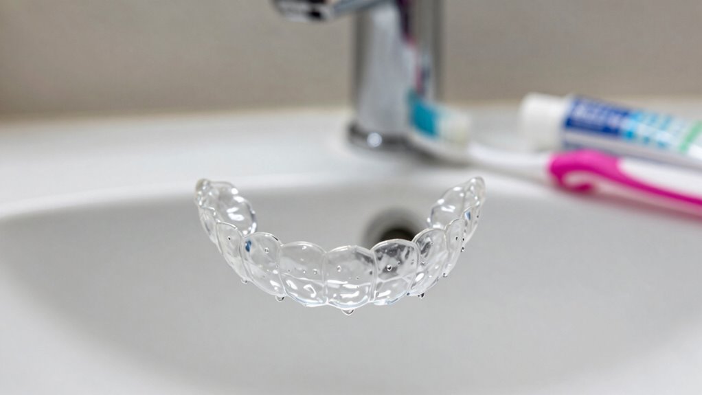 aligners require daily cleaning