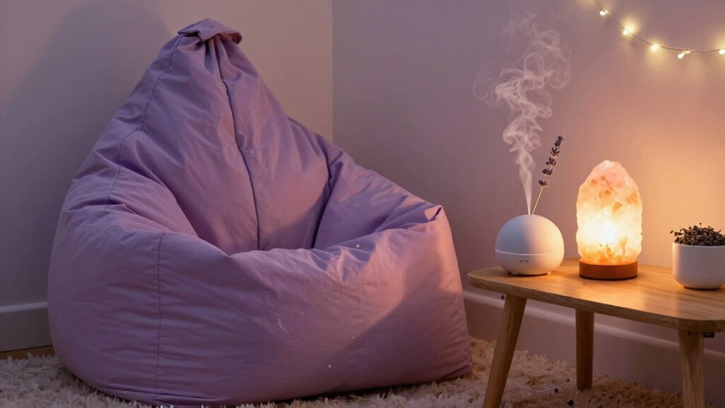 calming sounds and aromas