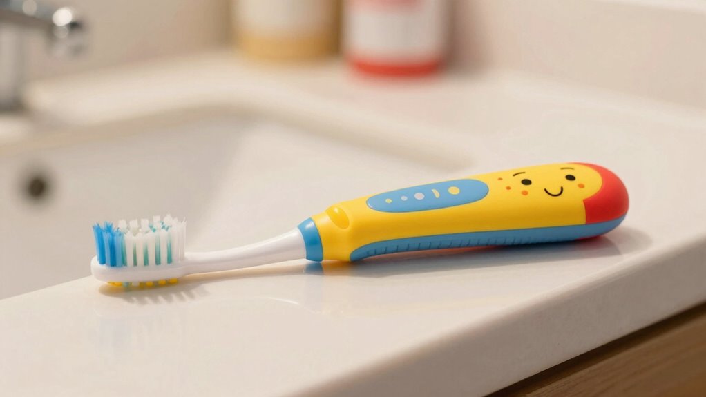 child friendly timed toothbrush selection