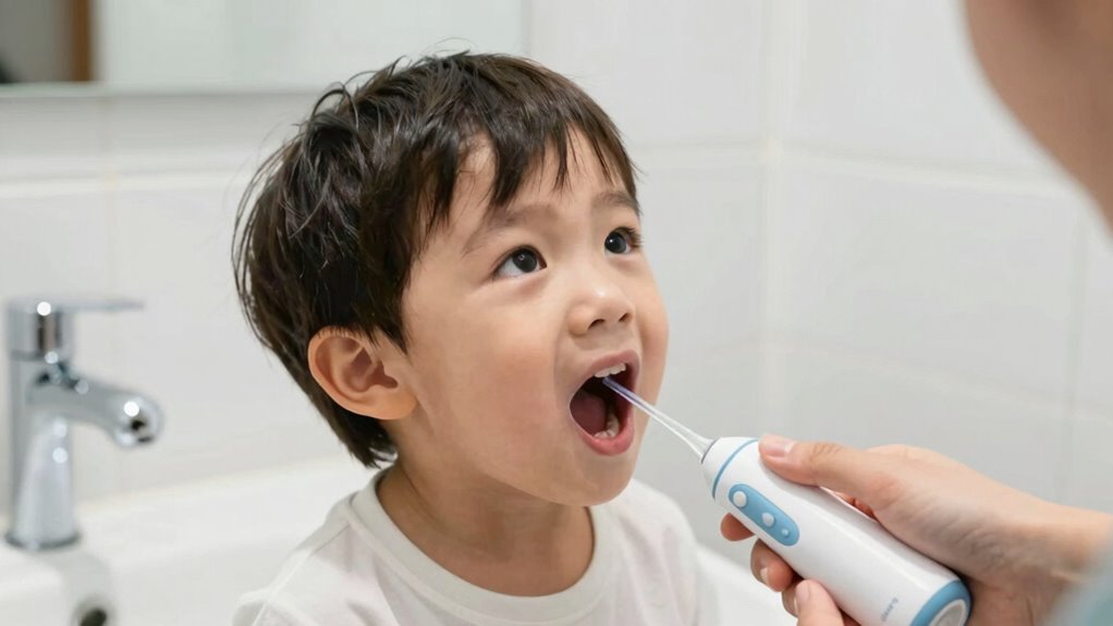 consult dentist before water flossing