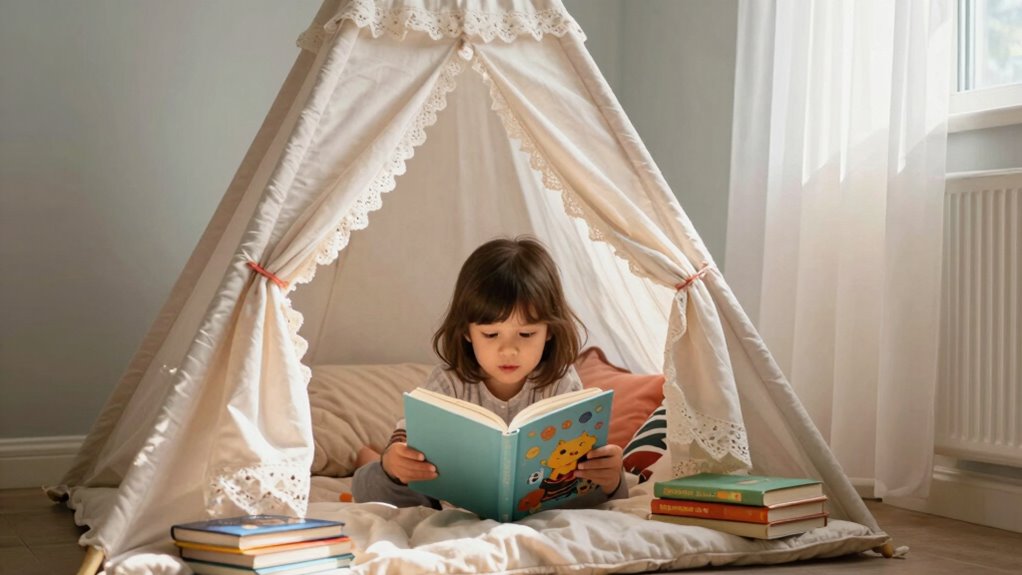 cozy sensory reading retreat