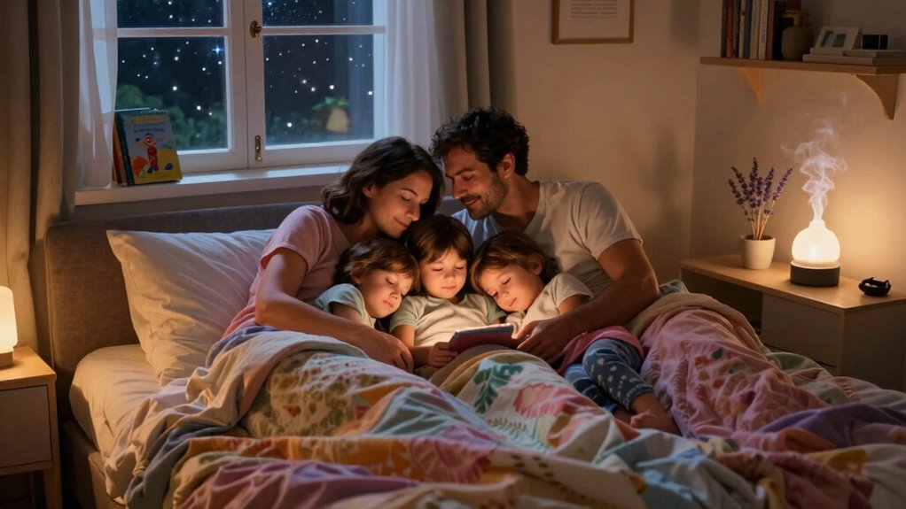 create calming bedtime environment