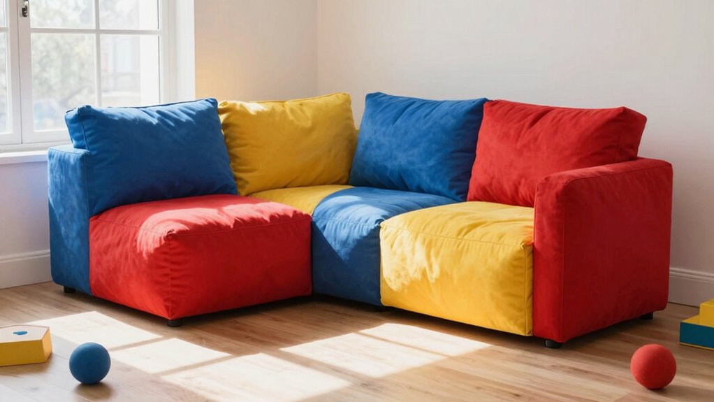 flexible durable colorful furniture