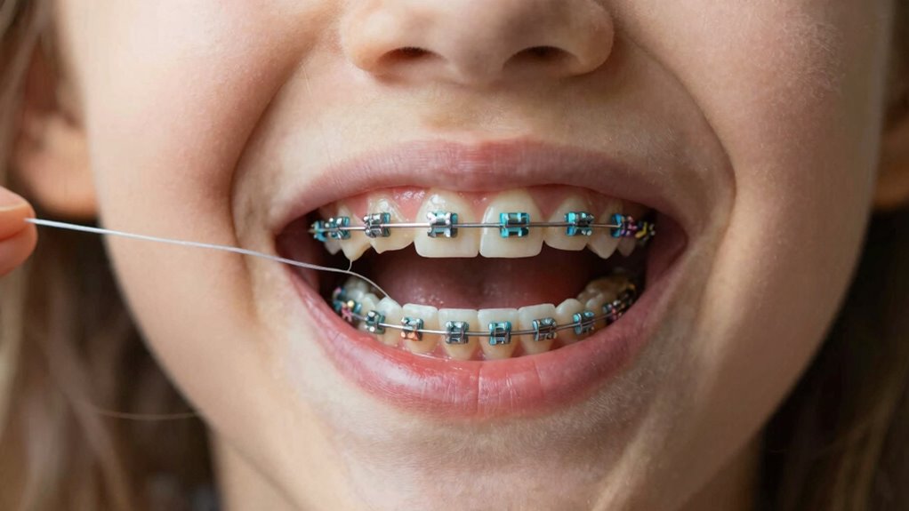 flossing enhances orthodontic health