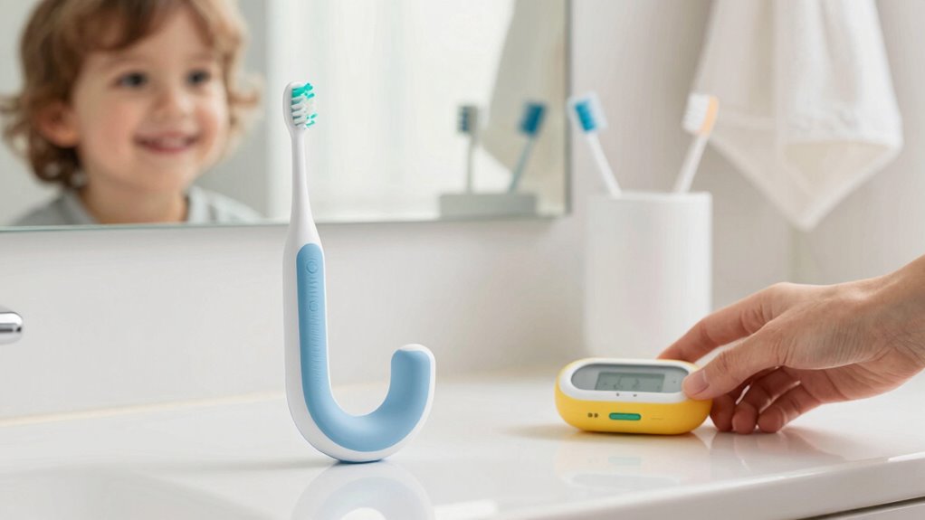 gradual encouraging toothbrush introduction