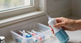 incorrect water flosser storage