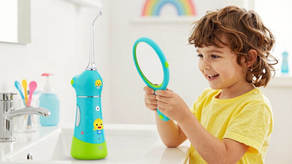 kid friendly safe water flosser