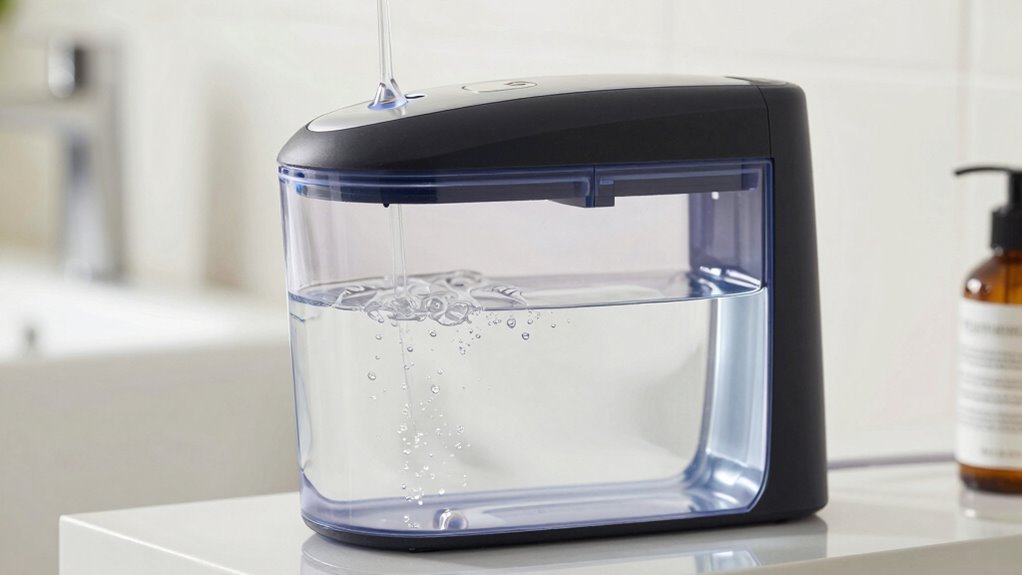 larger tank easier flossing