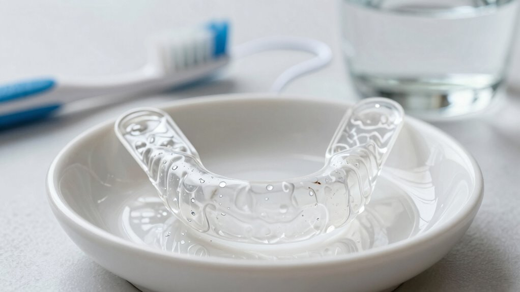maintain retainer hygiene daily