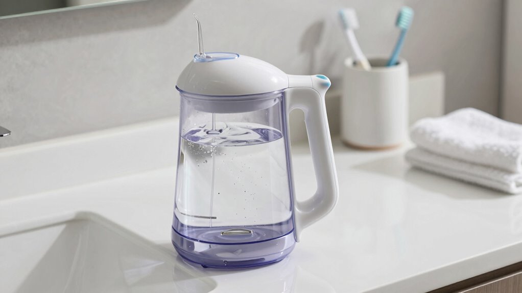 maintain water flosser efficiency