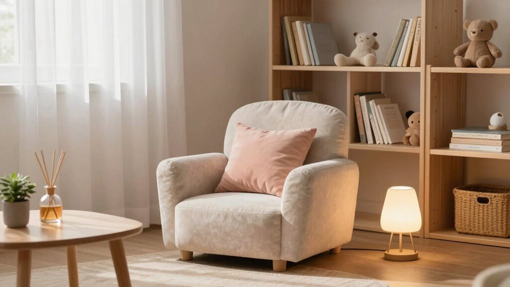 organized calming distraction free environment