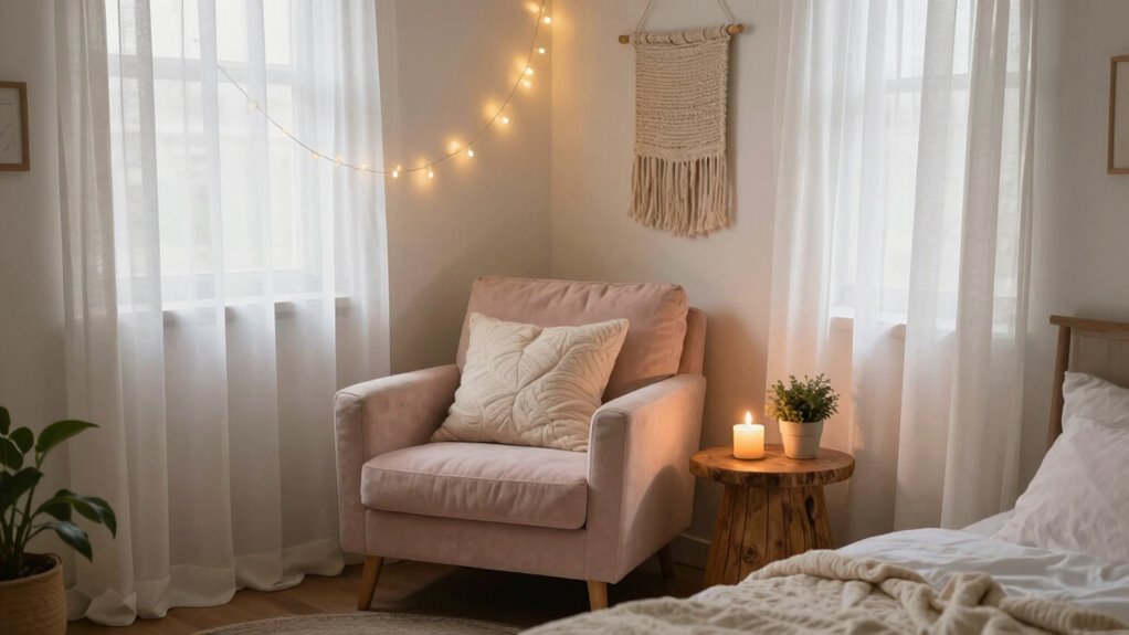 personalized calming retreat decor
