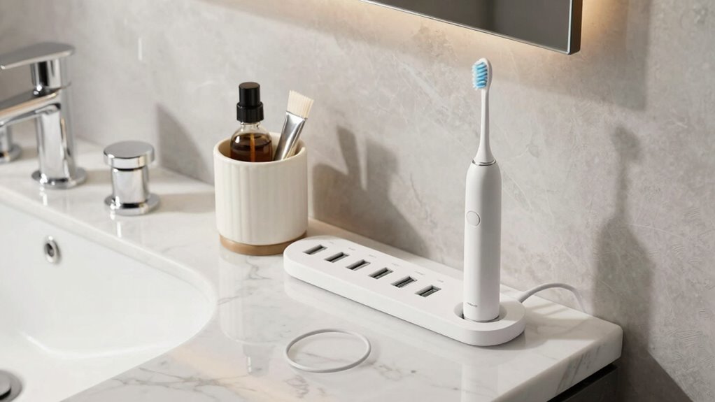 safe organized grooming setup