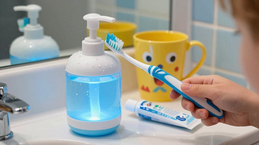 simple safe toothbrush hygiene