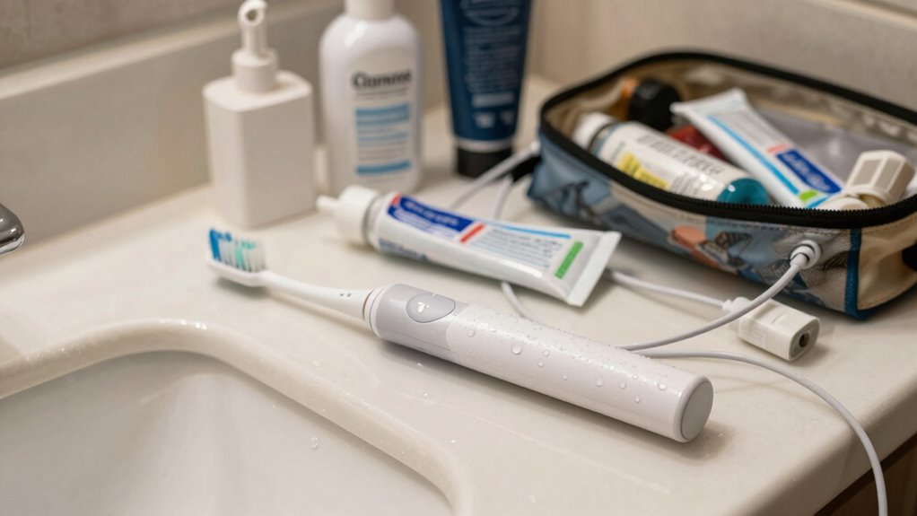 travel friendly electric toothbrush challenges