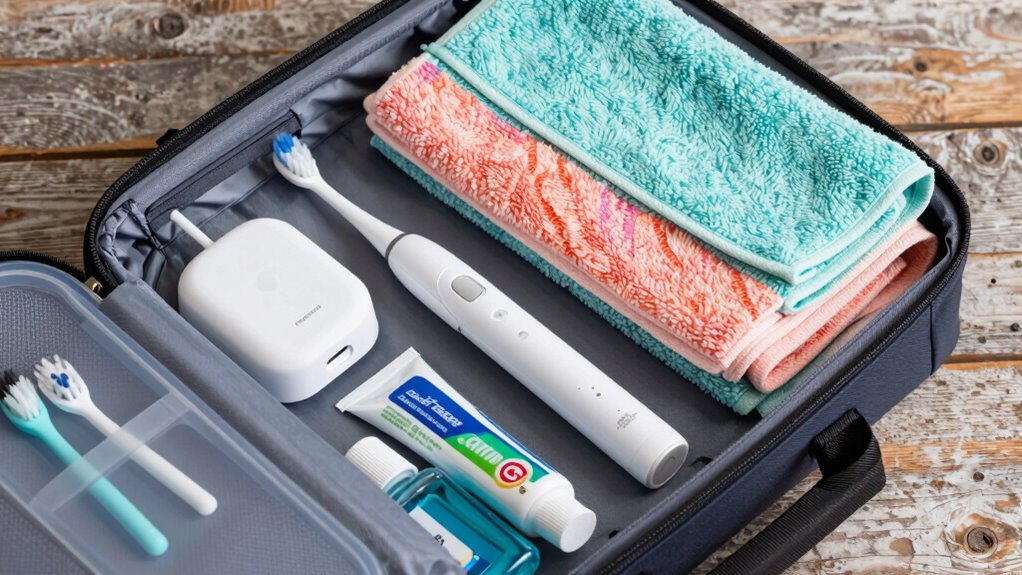 travel friendly oral care essentials